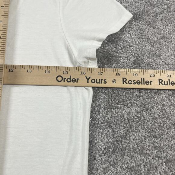 Patagonia T Shirt Womens Extra Small Slim Fit Bear Mountain Organic Cotton Blend - Picture 9 of 9